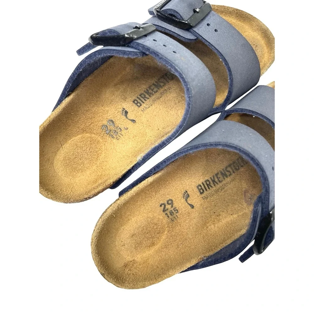 Birkenstock Arizona kids sandals Size 11C navy blue